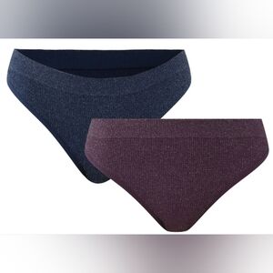 Nwt Thong Sparkly Panties 2 Pairs